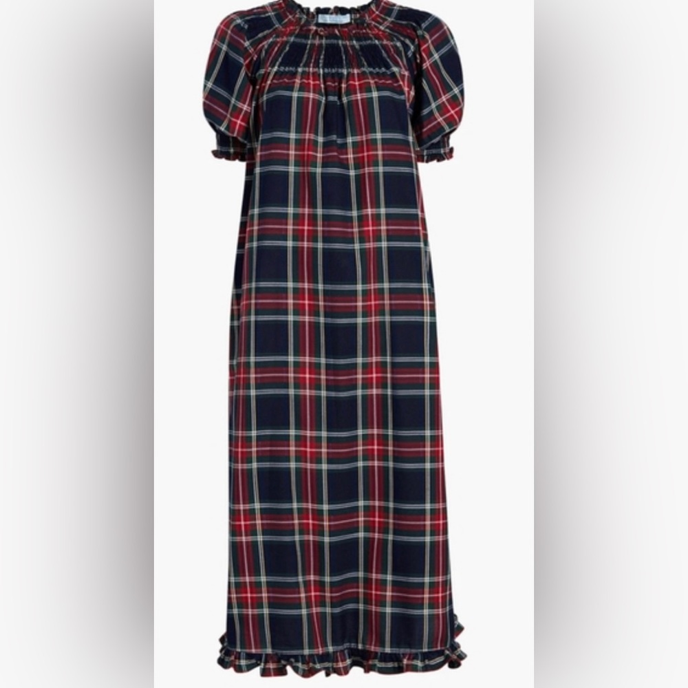 Hill House tartan plaid Caroline dress. Excellent condition. Maxi dress XS